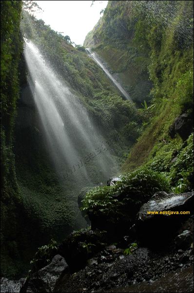 The Beautiful Waterfall of Madakaripura