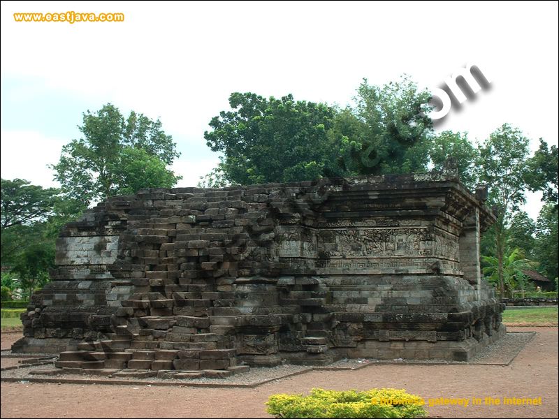 The Old Temple In Kediri Regency