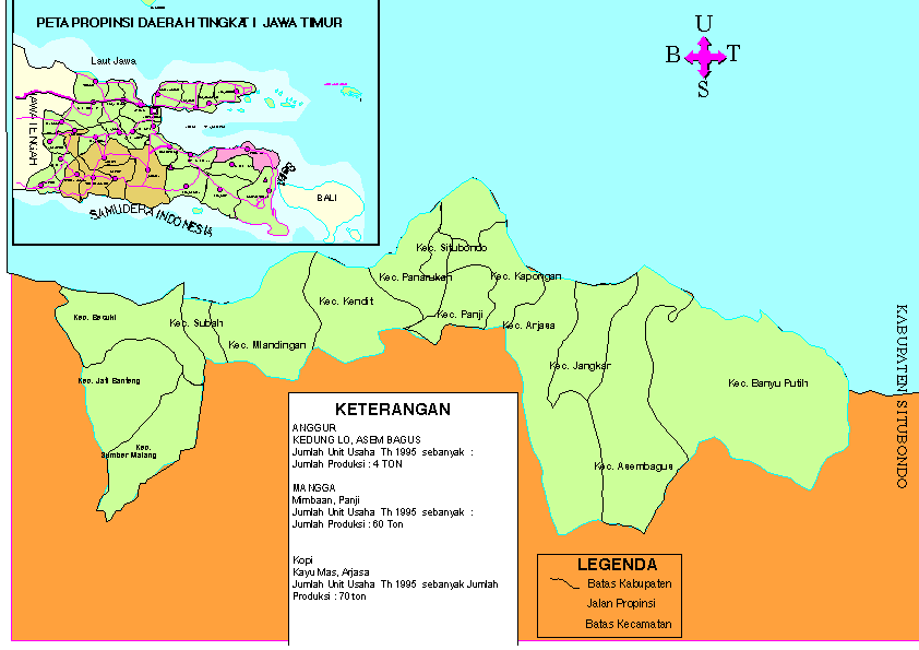 POTENTIAL MAP OF SITUBONDO REGENCY