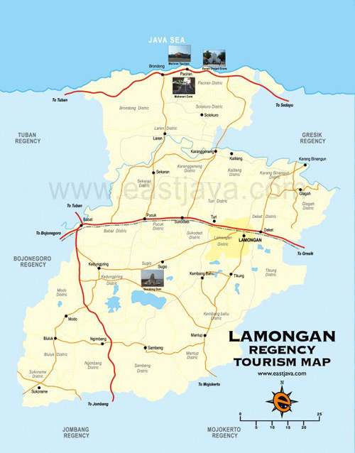 lamongan map
