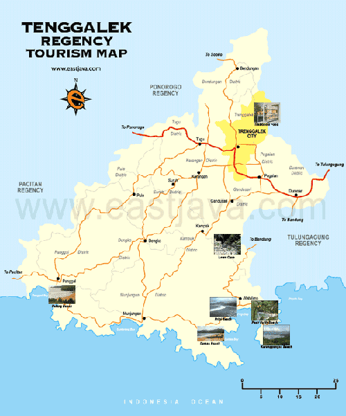 peta Trenggalek (eastjava.com)