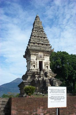 Jawi Temple In Prigen, Pasuruan Built During The Last Period of