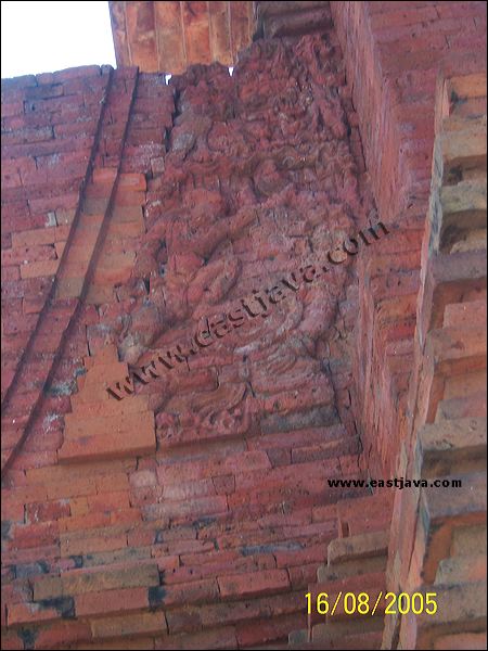 Relief On Bajangratu Temple's Wall