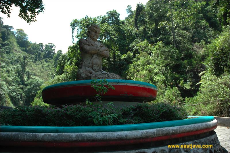 Gajah Mada Statue In Madakaripura Waterfall AreaÔøΩ