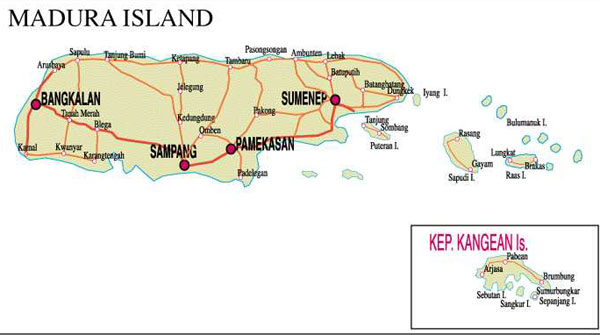 madura island maps